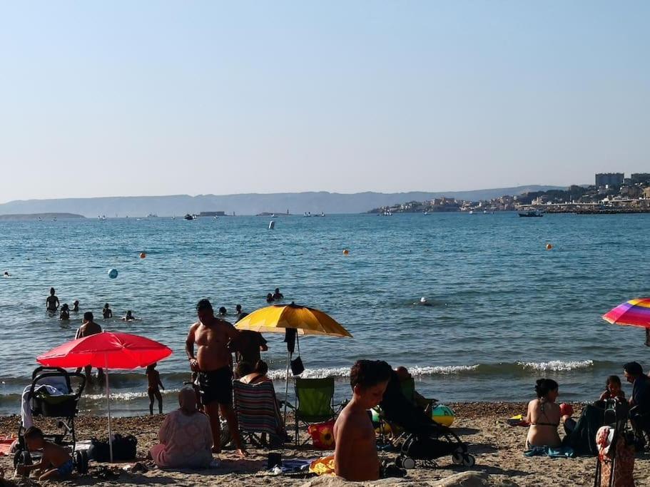 Hebergement 4 Pieces A Marseille Pres Du Velodrome Dış mekan fotoğraf